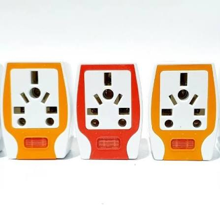 Camry Multi Socket Multi Plug 13AMP/5AMP with Fuse