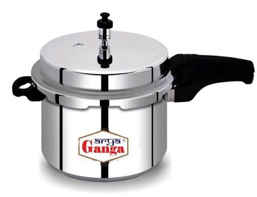 GANGA 3 L Pressure Cooker (Aluminium)