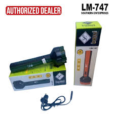 LM-747 Rechargeable LED Lamp Torch Flashlight