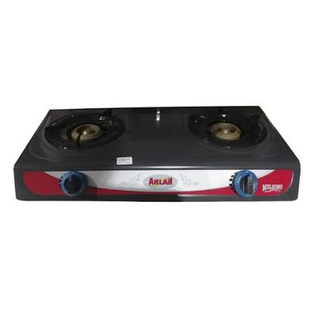 LMG TG-GCCB211SRB 2 Burner Gas Cooker